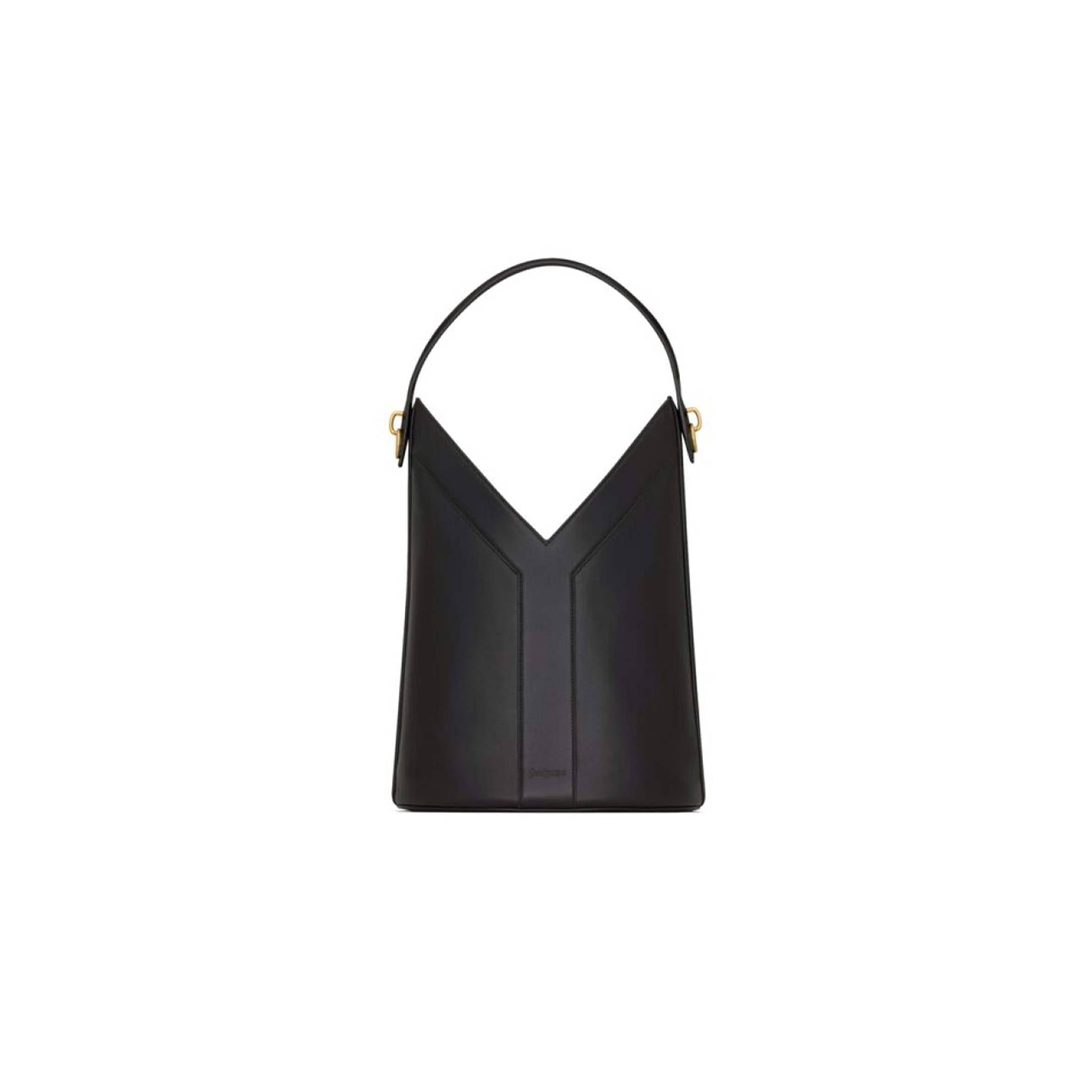 YSL Y TOP-HANDLE BUCKET AUS LEDER 840891AAEZC1000 (34*25*15cm)